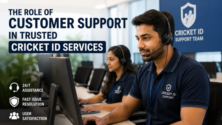 The Role of Customer Support in Trusted Cricket ID Services