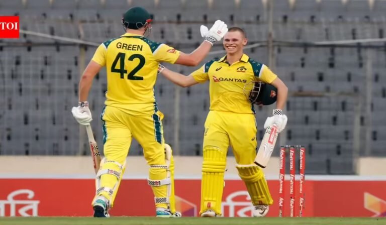 Cooper Connolly’s Maiden ODI Century Helps Australia Avoid Series Sweep in Dhaka Thriller 