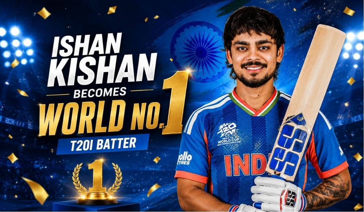Ishan Kishan Becomes World No. 1 T20I Batter